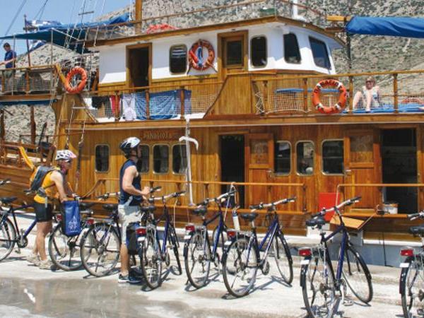 Greek Islands bike and boat vacation
