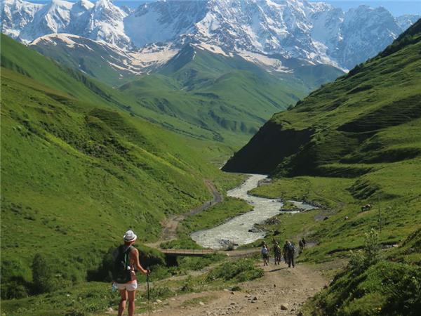 Hiking in the Caucasus vacation