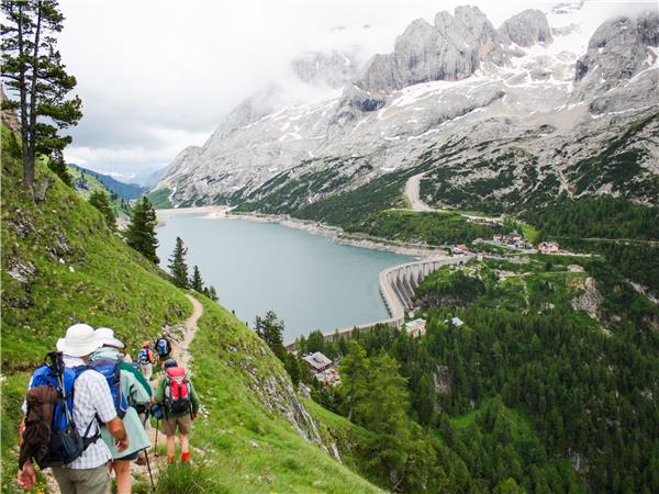 Western Dolomites walking tour in Italy