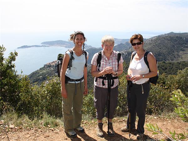 French Riviera walking vacation, France