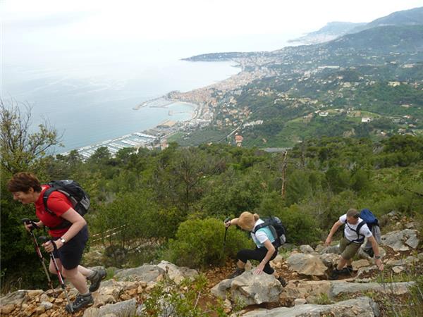 French Riviera walking vacation, France