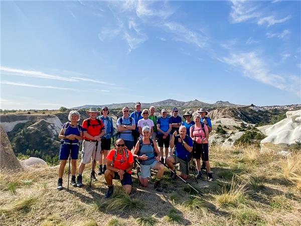 Cappadocia walking vacation in Turkey