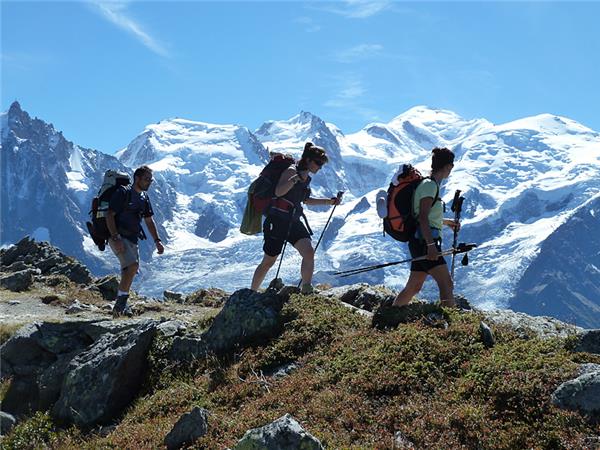 Mont Blanc Circuit classic hiking tour, 8 days