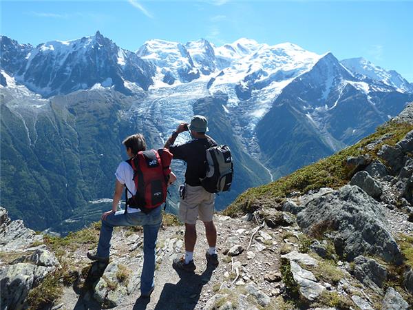 Mont Blanc Circuit classic hiking tour, 8 days