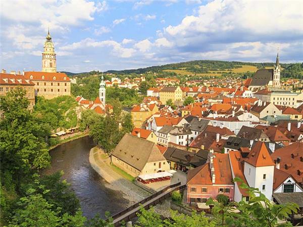 Prague to Budapest cycling vacation