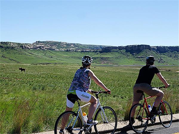 South Africa cycling vacation, Drakensberg and Kruger
