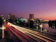 Adelaide by night, South Australia. Photo by South Australia Tourist Board