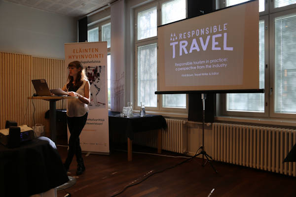Vicki presenting