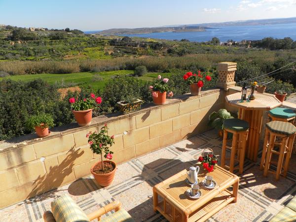 Gozo self catering with sea views, Malta