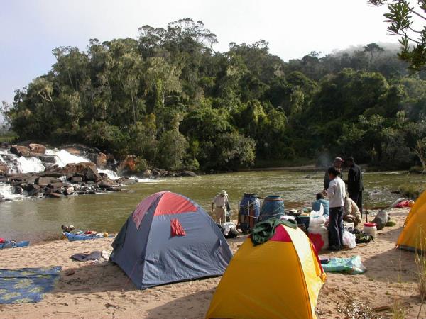 Madagascar family adventure holiday, canoes & camping