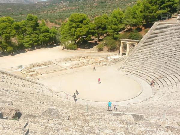 Greece archaeology and activity vacation