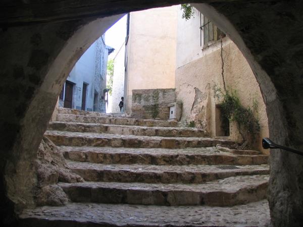 French Riviera vacation, with morning yoga