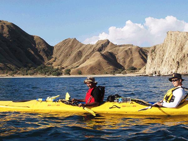 Kayaking holiday in Indonesia, Komodo Dragon tour