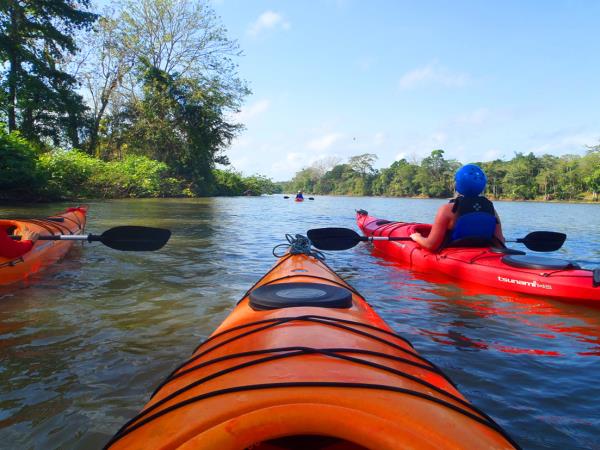 River canoeing expedition, Nicaragua