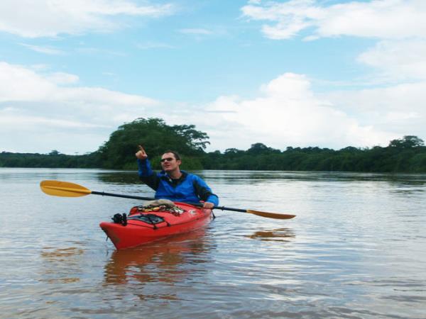 River canoeing expedition, Nicaragua