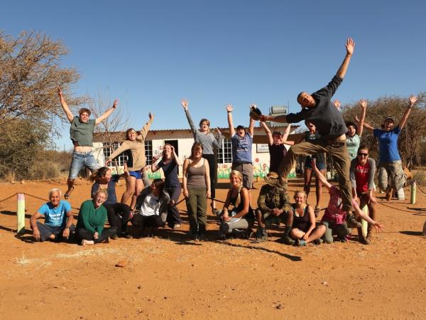 Namibia wildlife sanctuary volunteering holiday
