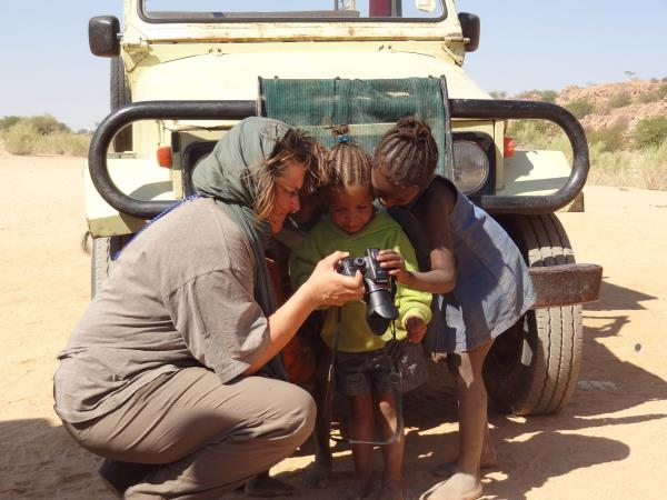 Elephant conservation project in Namibia