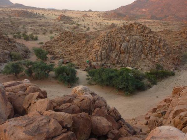 Elephant conservation project in Namibia