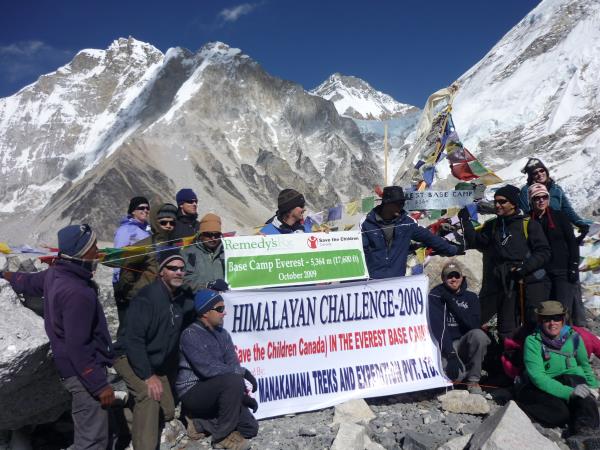 Everest base camp trek