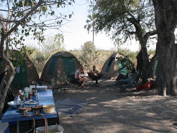 Namibia and Botswana camping safari