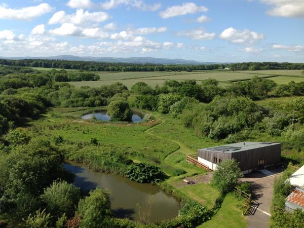 North Devon ecolodge, England
