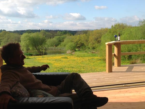 North Devon ecolodge, England