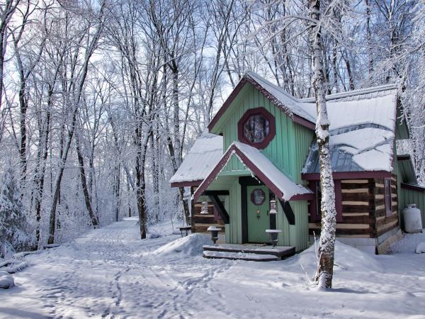 Winter retreat weekend in Algonquin Park, Canada