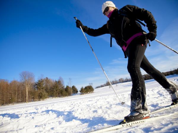 Winter retreat weekend in Algonquin Park, Canada