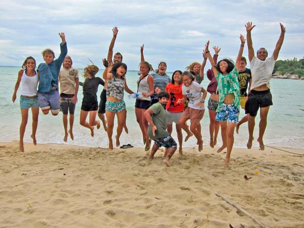 Marine conservation vacation in Thailand