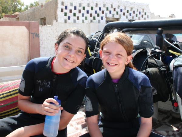 Family scuba diving holidays for certified divers, Red Sea