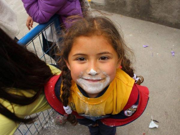 Teach children in Patagonia, Chile