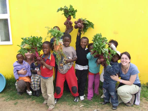 Family volunteering and safari vacation, South Africa