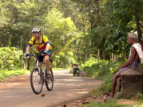 Rural cycling tours in South India