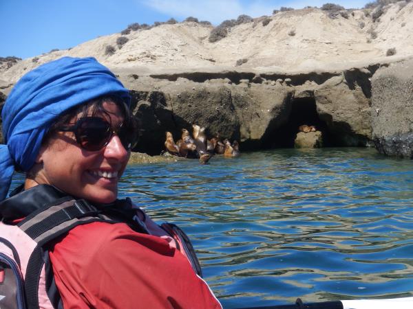 Sea kayaking in Patagonia, Chile
