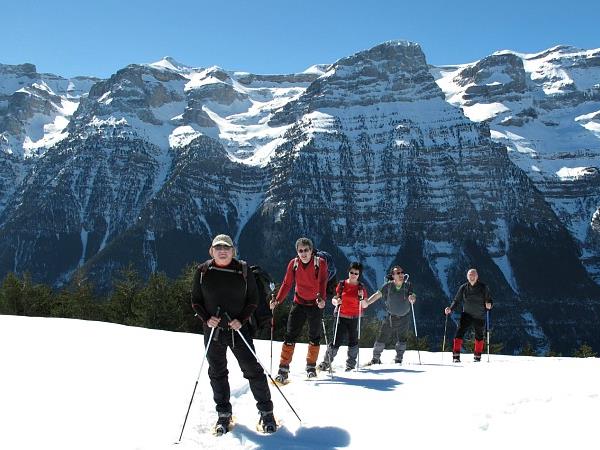 Winter hiking vacation in Spain, Spanish Pyrenees