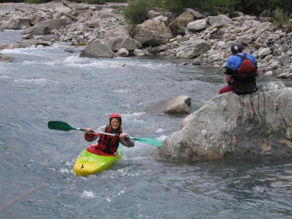 Kayaking vacations in the French Alps