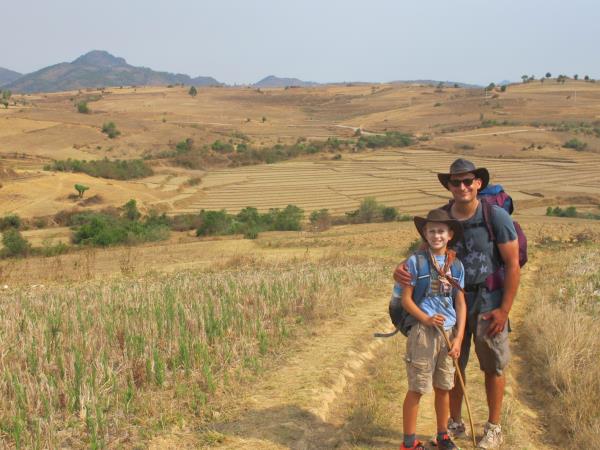 Family holiday in Burma