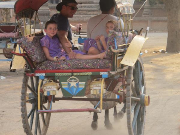 Family holiday in Burma