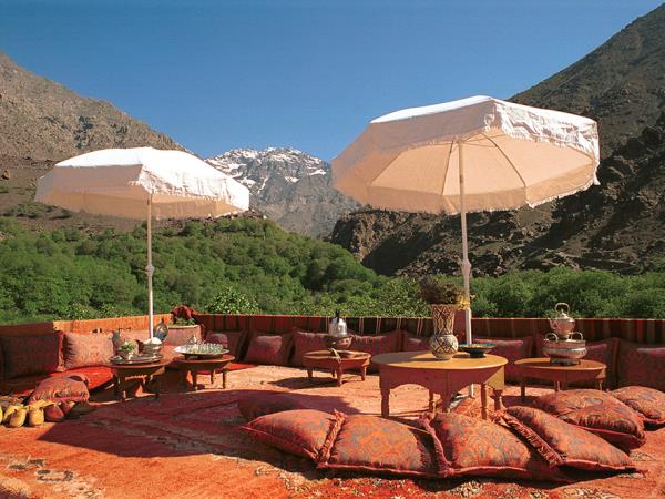 Kasbah du Toubkal in the Atlas Mountains