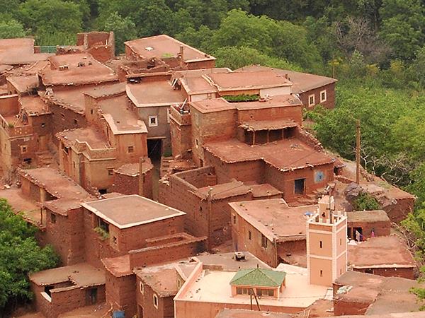 Atlas Mountains luxury trekking accommodation, Azzaden Valley