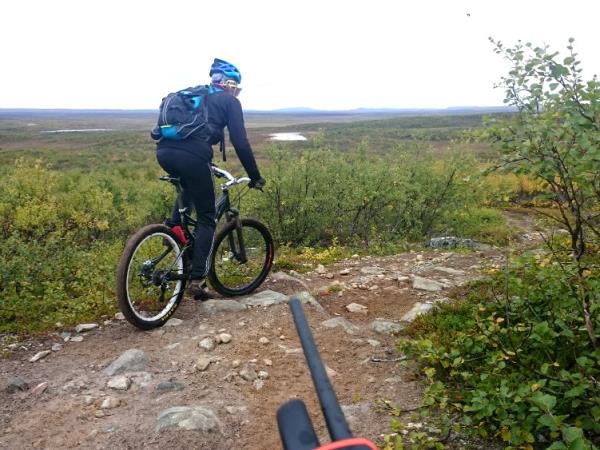 Mountain biking vacation, Finnish Lapland
