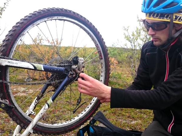 Mountain biking vacation, Finnish Lapland
