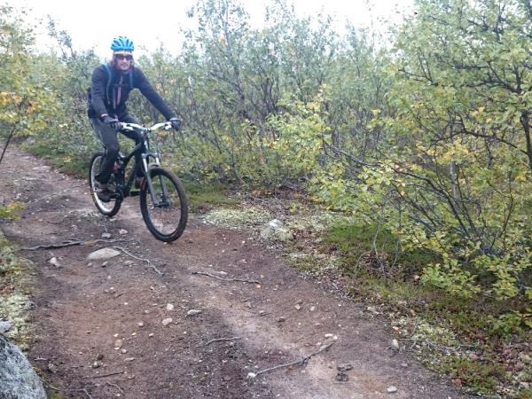 Mountain biking vacation, Finnish Lapland