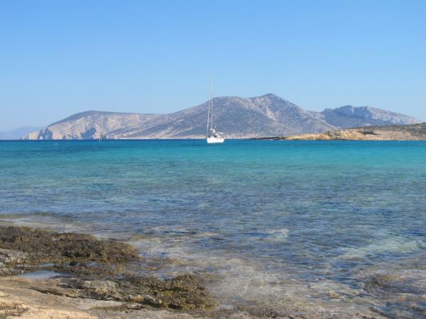 Sailing vacation in the Aegean Sea