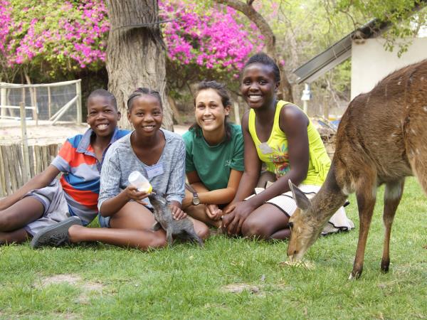 Volunteer with children & animals in South Africa