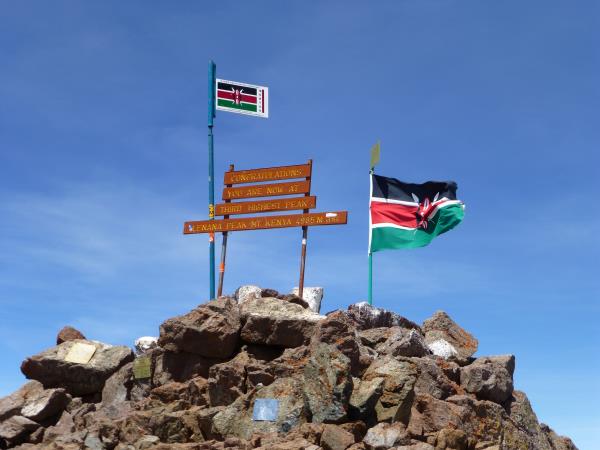 Mount Kenya climbing vacation, Kenya