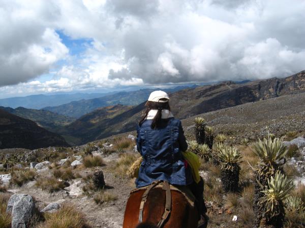 Colombia walking vacation