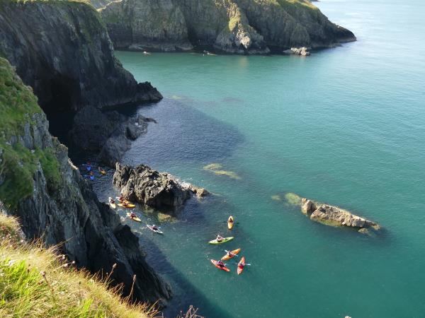 Pembrokeshire activity holiday in Wales