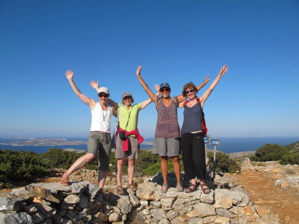 Cyclades sailing & walking vacation in Greece