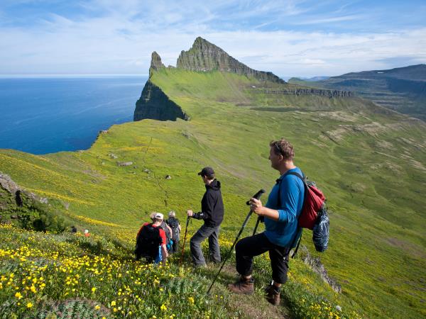 Iceland hiking vacation, West Fjords
